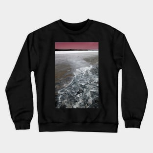 Salt Lake, The Coorong, South Australia Crewneck Sweatshirt